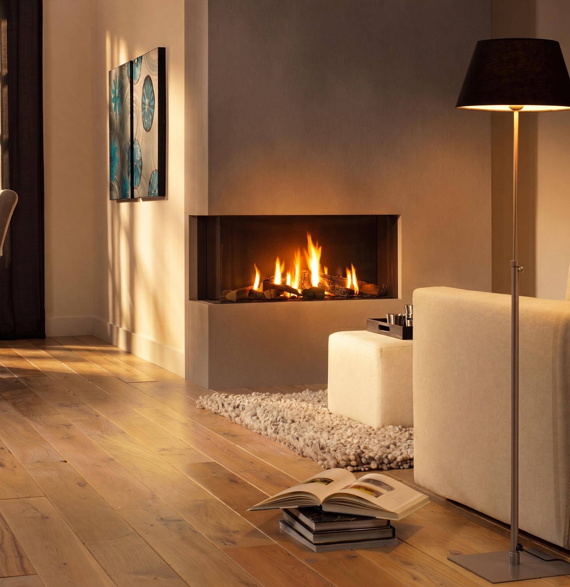 Image of Gas fireplace